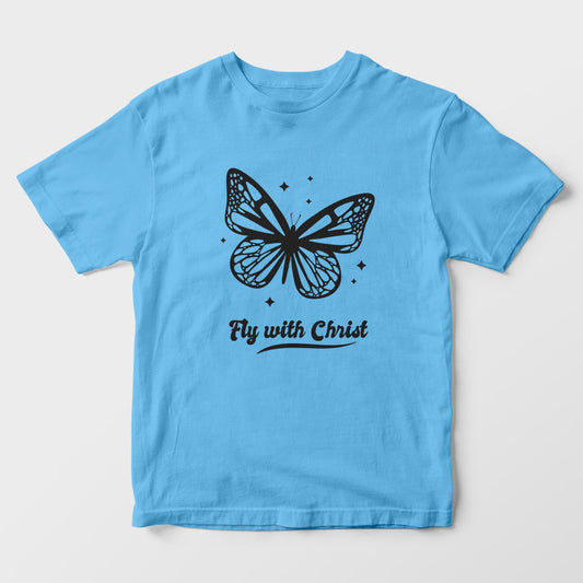 Fly With Christ Kids T-Shirt