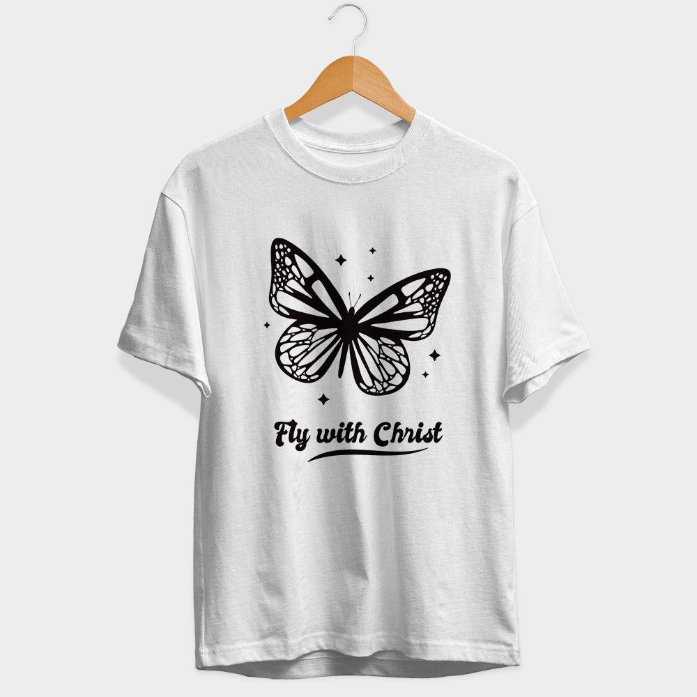 Fly With Christ Half Sleeve T-Shirt