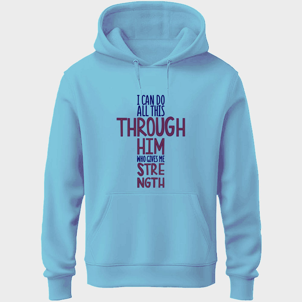 Gives Me Strength Unisex Hoodie