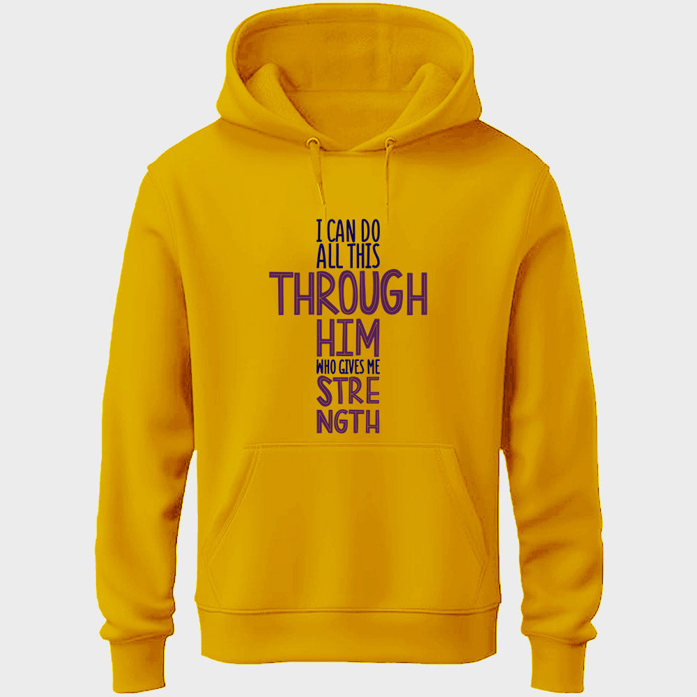 Gives Me Strength Unisex Hoodie