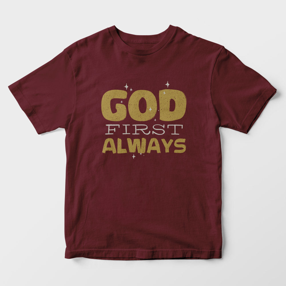 God First Always Kids T-Shirt