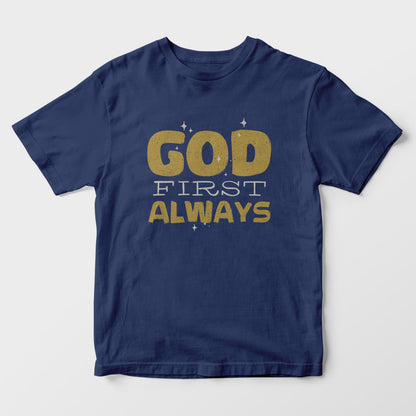 God First Always Kids T-Shirt