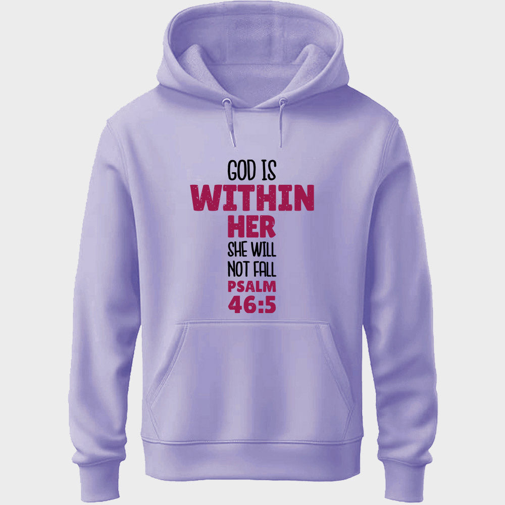 God Is Within Her Unisex Hoodie