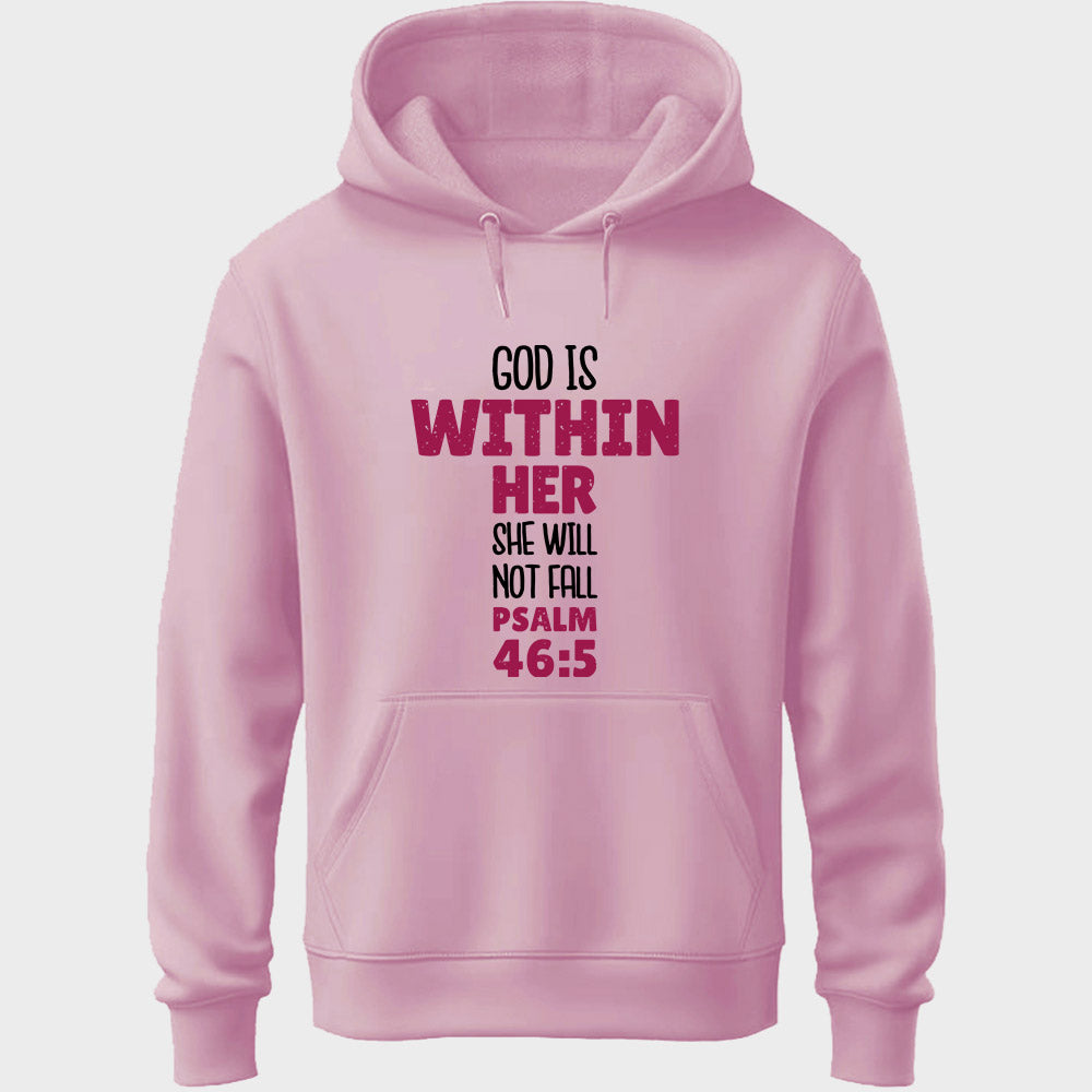 God Is Within Her Unisex Hoodie