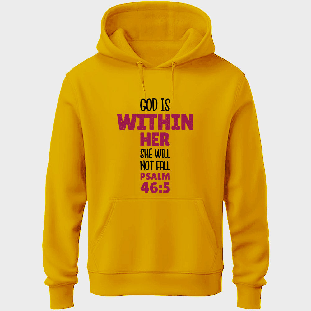 God Is Within Her Unisex Hoodie