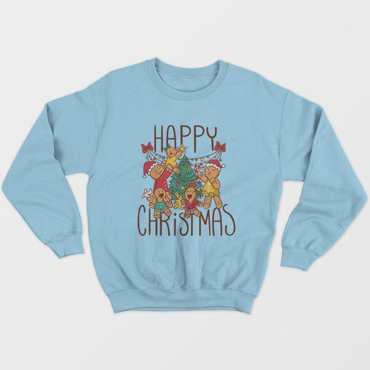 Happy Christmas Tree Unisex Sweatshirt