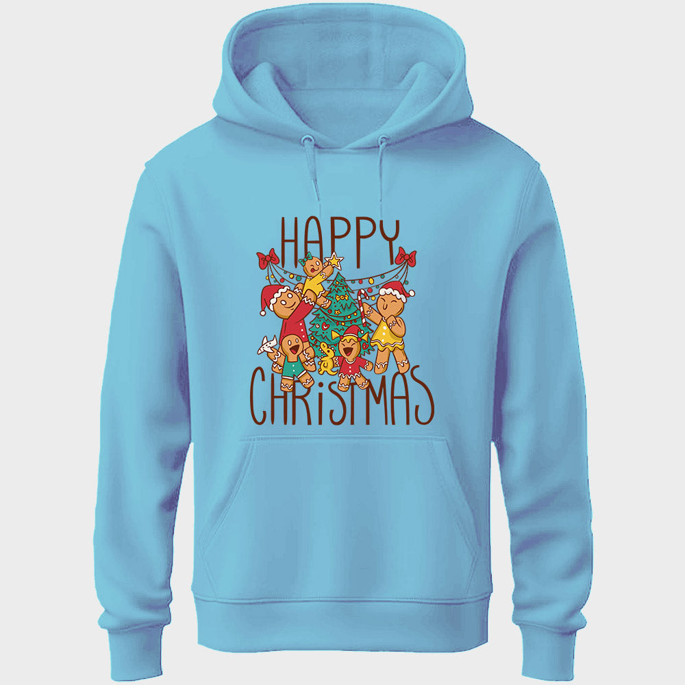 Happy Christmas Tree Unisex Hoodie