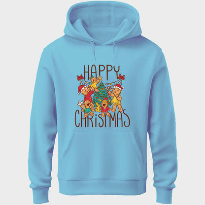 Happy Christmas Tree Unisex Hoodie