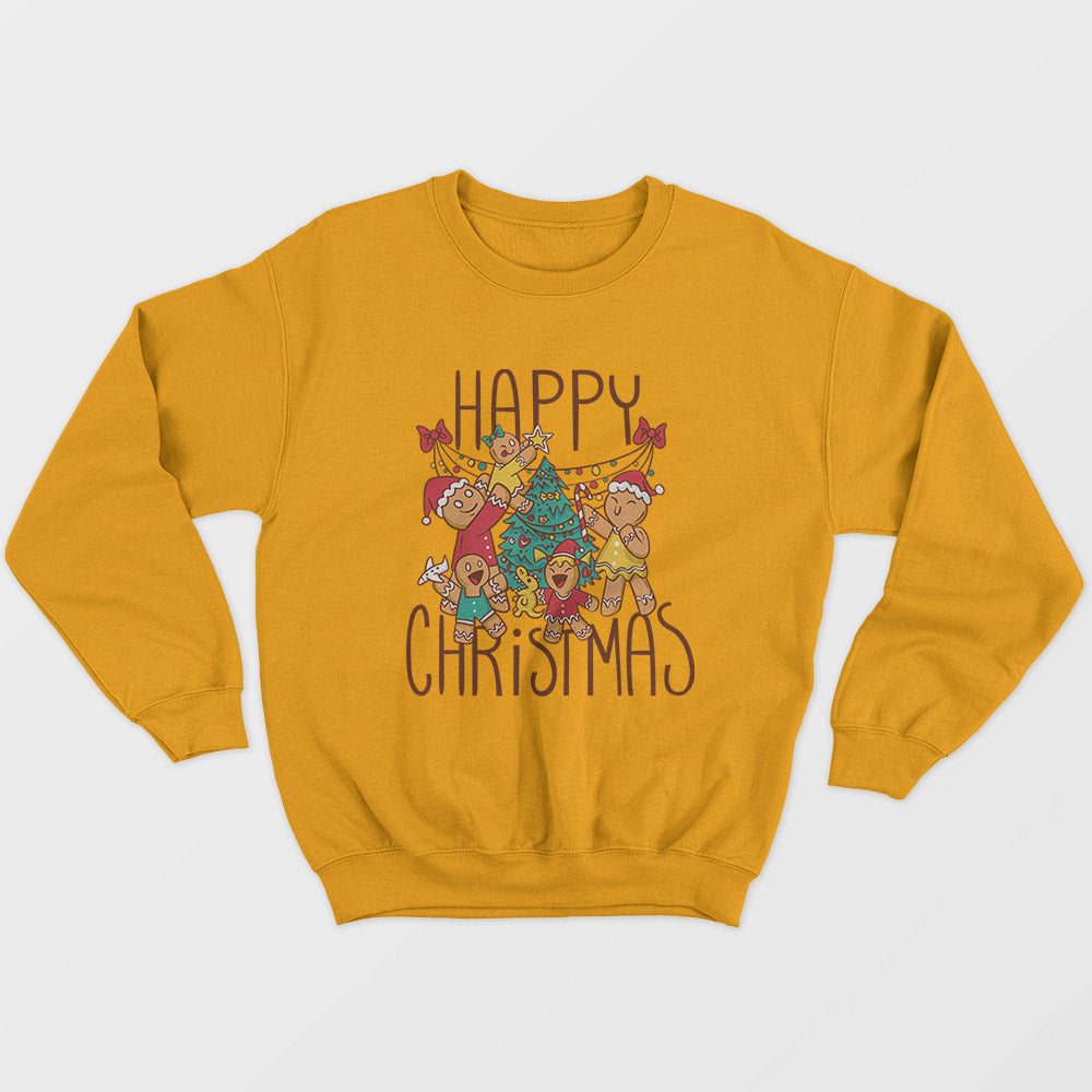 Happy Christmas Tree Unisex Sweatshirt