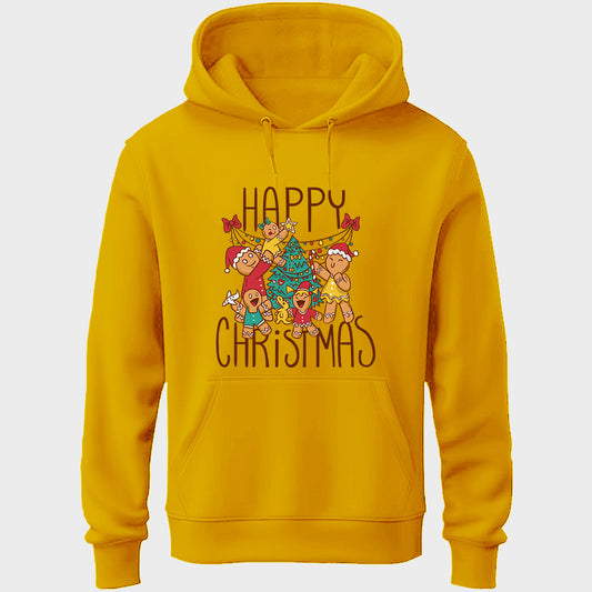 Happy Christmas Tree Unisex Hoodie