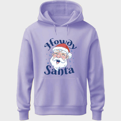 Howdy Santa Unisex Hoodie
