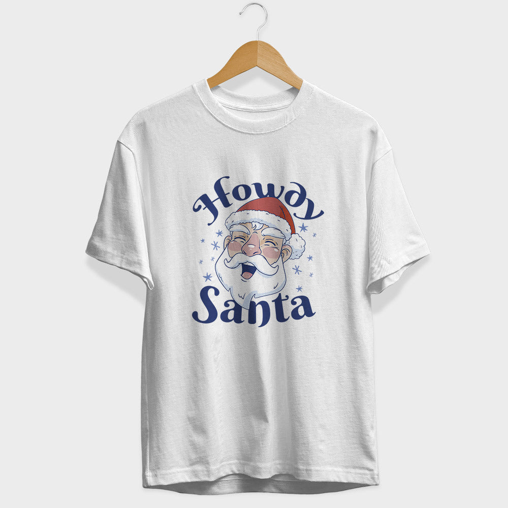 Howdy Santa Half Sleeve T-Shirt
