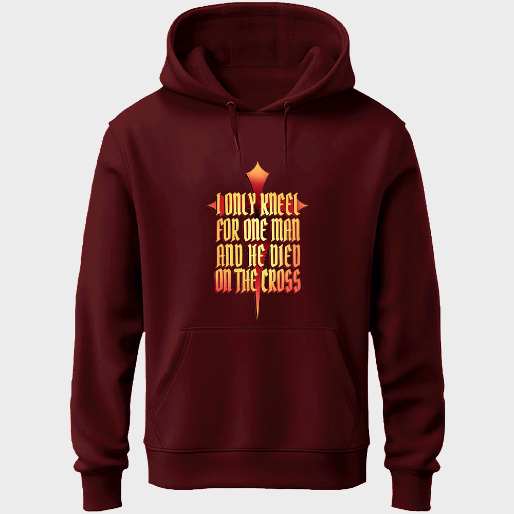 I Only Kneel For One Man Unisex Hoodie