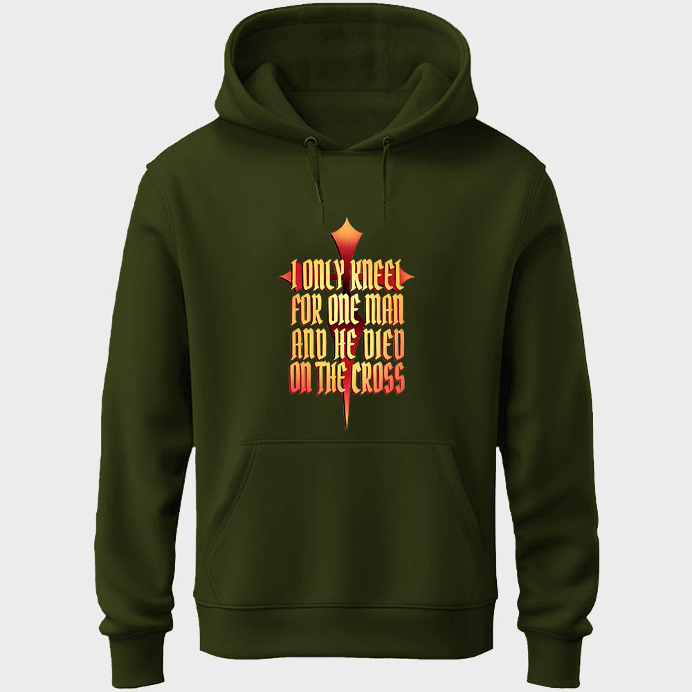 I Only Kneel For One Man Unisex Hoodie