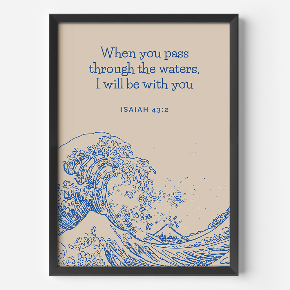 I Will Be With You Framed Poster