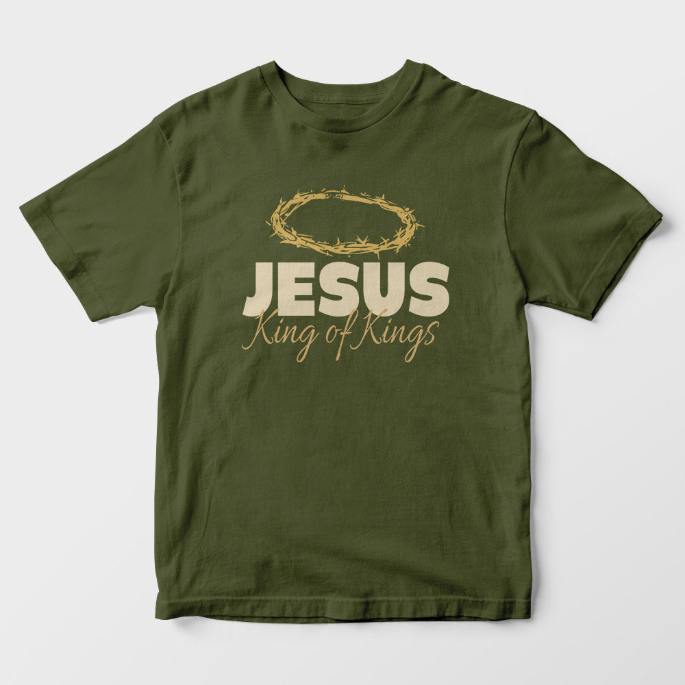 Jesus King Of Kings Kids T-Shirt