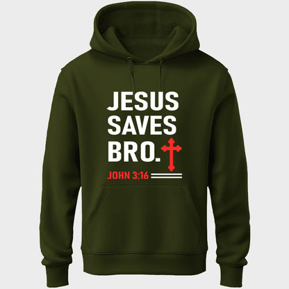 Jesus Saves Bro Unisex Hoodie