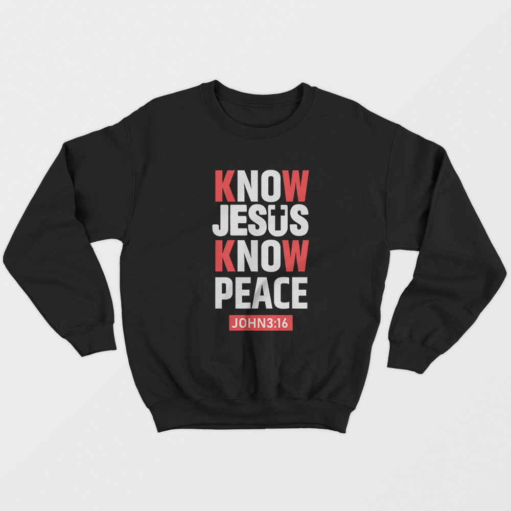 Know Jesus Unisex Sweatshirt