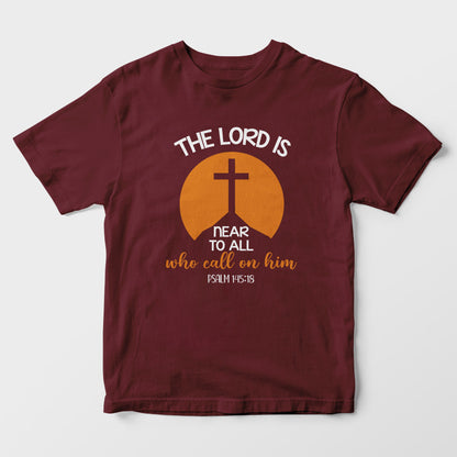 Lord Is Near To All Kids T-Shirt