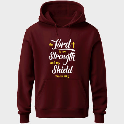 The Lord Is My Strength Unisex Hoodie