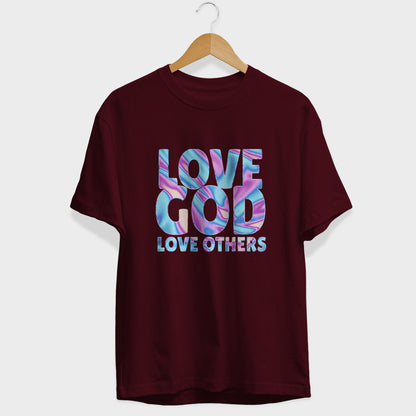 Love God Half Sleeve T-Shirt