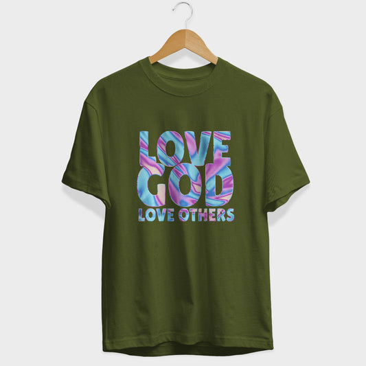 Love God Half Sleeve T-Shirt