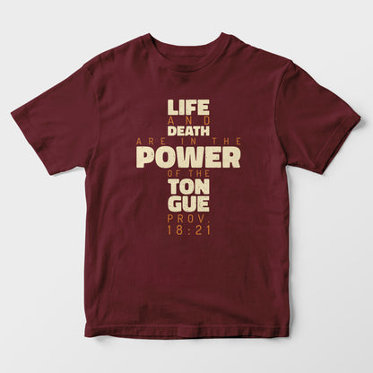 Power Of The Tongue Kids T-Shirt