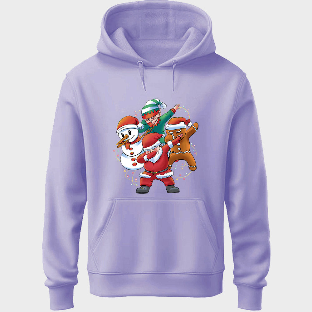 Santa And Friends Unisex Hoodie