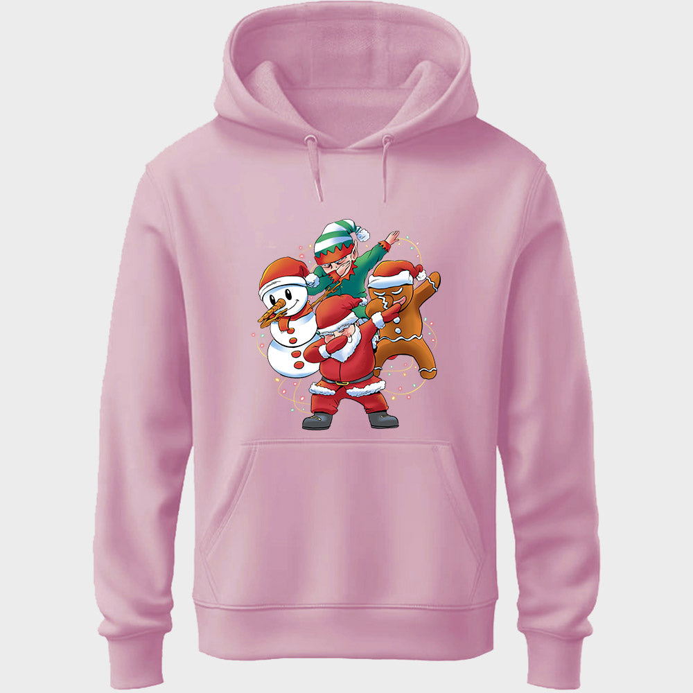 Santa And Friends Unisex Hoodie