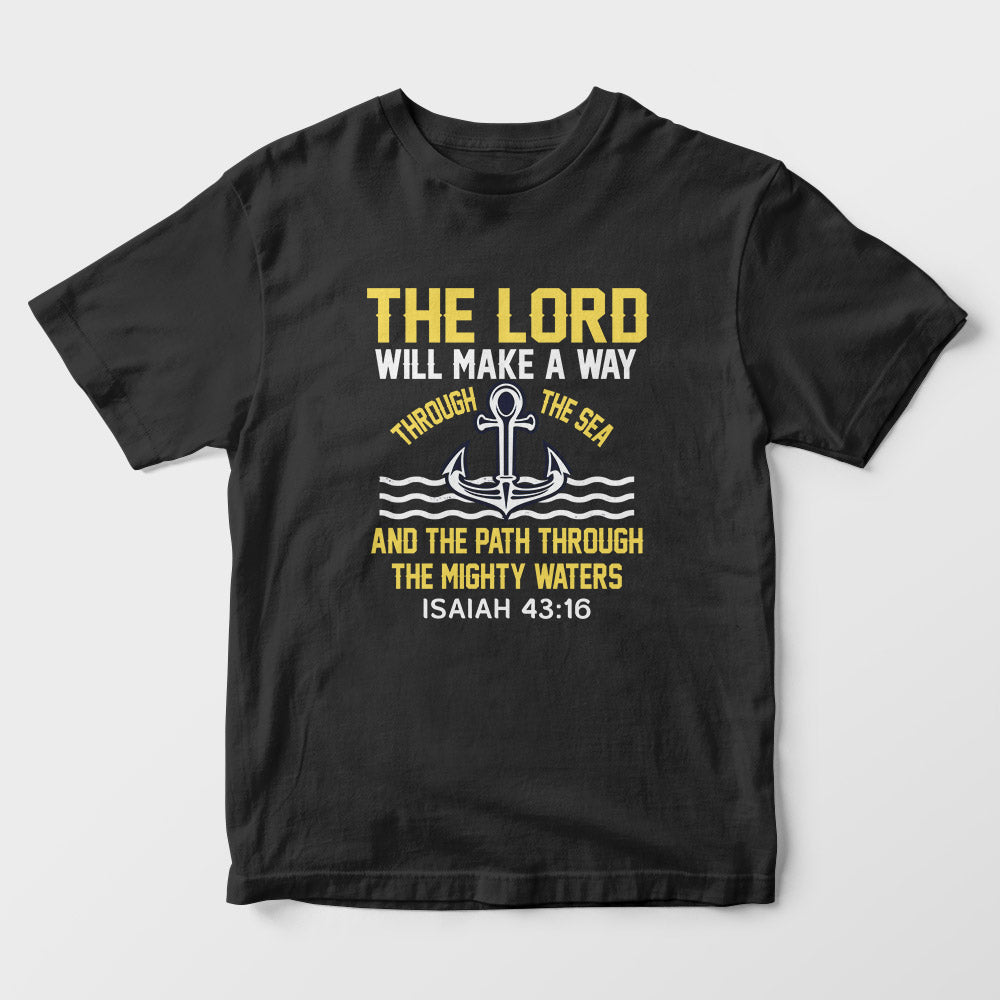 The Lord Will Make Way Kids T-Shirt