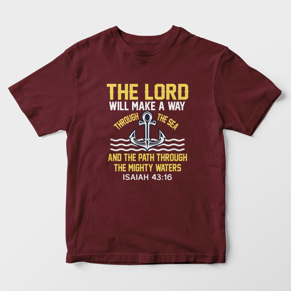 The Lord Will Make Way Kids T-Shirt