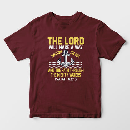 The Lord Will Make Way Kids T-Shirt