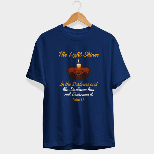 The Light Shines Half Sleeve T-Shirt