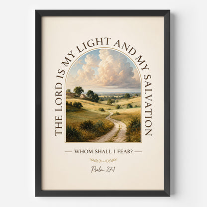 Whom Shall I Fear Framed Poster