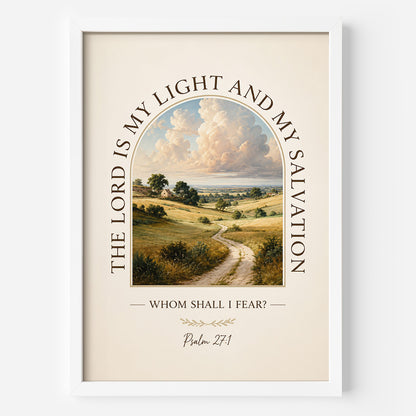 Whom Shall I Fear Framed Poster